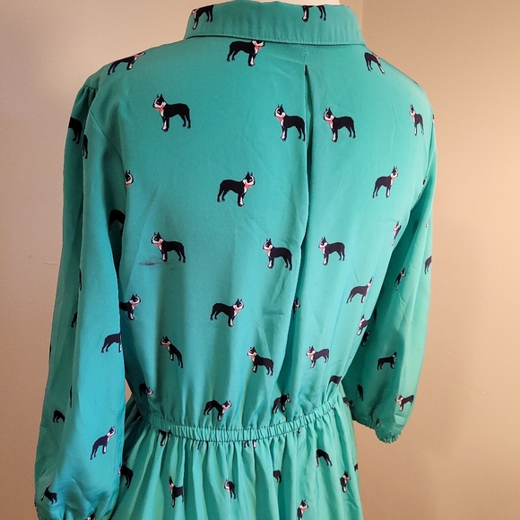 E hanger M Boston terrier shirt dress - Picture 4 of 8